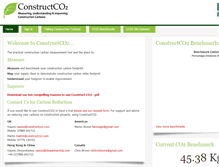 Tablet Screenshot of constructco2.com
